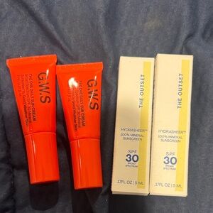 4 pcs sun protection sample bundle